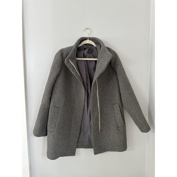 J. Crew Gray Women's Coat - Picture 3 of 11